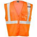 Kishigo 2X-3X Orange Class 2 Clear Id Vest 1533-2X-3X